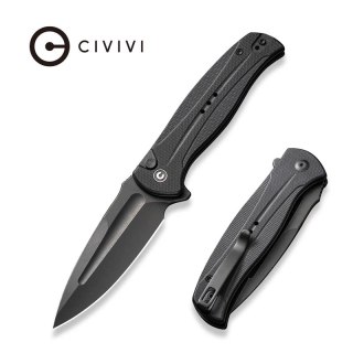 Nóż składany Civivi Incindie Black G10, Black Stonewashed 14C28N (C23053-1) Civivi by WE Knife