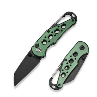 Nóż składany Civivi Pragma Green Aluminium, Black Stonewashed Nitro-V (C23062B-3) Civivi by WE Knife
