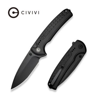 Nóż składany Civivi Sentinel Strike II Black Aluminium/Black FRN, Black Stonewashed Nitro-V (C22025D-1) Civivi by WE Knife