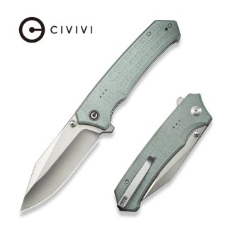 Nóż składany Civivi Tacticorix Gray Shredded G10, Satin Nitro-V (C23055-3) Civivi by WE Knife