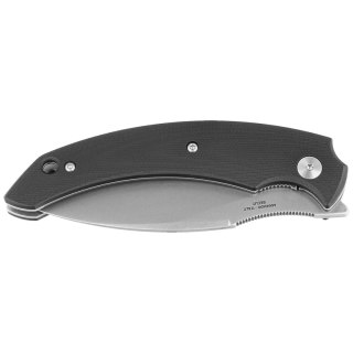 Nóż składany Fox Honos Black G10, Stonewashed BECUT by Bastinelli (FX-538 G10B) FOX