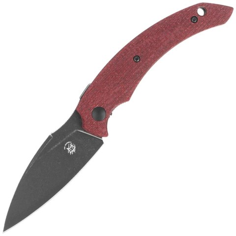 Nóż składany Fox Honos Plum Jute Micarta, Black Stonewashed BECUT by Bastinelli (FX-538 MP) FOX
