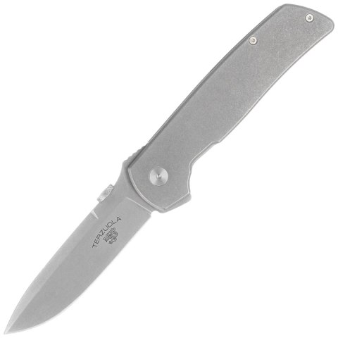 Nóż składany Fox Original Gangster Titanium, Stonewashed MagnaCut by Bob Terzuola (FX-ATC-OG01) FOX