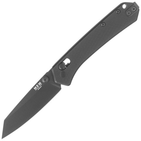 Nóż składany MKM Yipper Black G10, Black Top Shield MagnaCut by Ben Petersen (MK YP-GBKB) MKM - Maniago Knife Makers