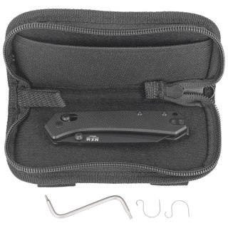 Nóż składany MKM Yipper Black G10, Black Top Shield MagnaCut by Ben Petersen (MK YP-GBKB) MKM - Maniago Knife Makers