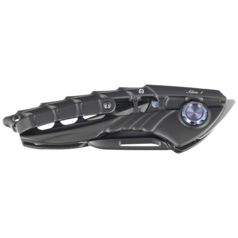 Nóż składany RikeKnife Alien 1 Black DLC Titanium, Satin M390 (RK-Alien1-B) RikeKnife Co. Ltd.