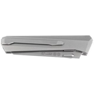 Nóż składany RikeKnife Cybertrix C Gray Titanium, Stonewashed M390 by Declynx (RK-Cybertrix-C) RikeKnife Co. Ltd.