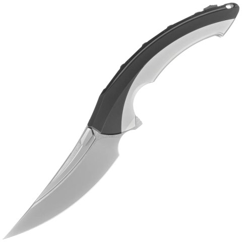 Nóż składany RikeKnife Lamella Black DLC Titanium, Satin M390 (RK-Lamella-BP) RikeKnife Co. Ltd.