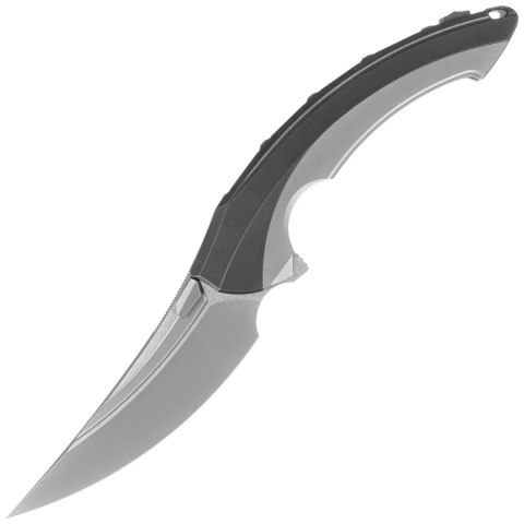 Nóż składany RikeKnife Lamella Dark Gray Titanium, Satin M390 (RK-Lamella-DP) RikeKnife Co. Ltd.