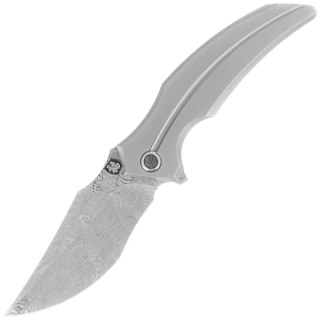 Nóż składany RikeKnife S05 Grey Titanium, Mosaic Damascus (RK-S05) RikeKnife Co. Ltd.