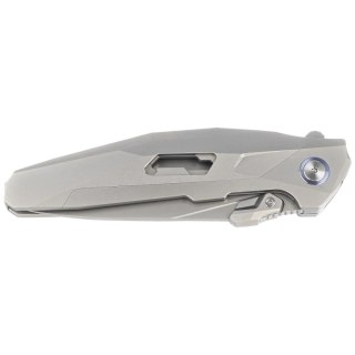 Nóż składany RikeKnife Shadow Clip Point Gray Titanium, Satin M390 (RK-Shadow-S-P) RikeKnife Co. Ltd.