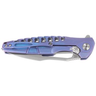 Nóż składany RikeKnife Thor 5 Blue Titanium, Satin M390 (RK-Thor5-B) RikeKnife Co. Ltd.