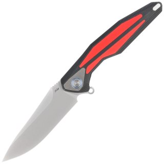 Nóż składany RikeKnife Tulay Black/Red G10, Matted 154CM (RK-Tulay-BR) RikeKnife Co. Ltd.