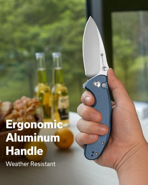 Nóż składany Sencut Cybrix Blue Aluminium, Satin 9Cr18MoV (S23098A-4) Sencut by We Knife