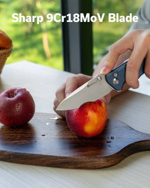 Nóż składany Sencut Cybrix Blue Aluminium, Satin 9Cr18MoV (S23098A-4) Sencut by We Knife