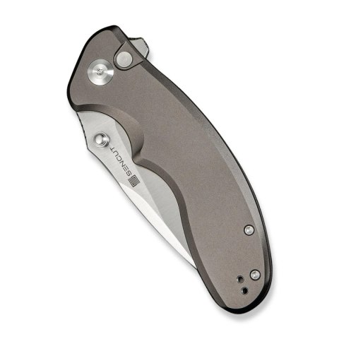 Nóż składany Sencut Cybrix Gray Aluminium, Satin 9Cr18MoV (S23098A-2) Sencut by We Knife