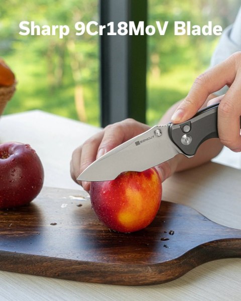Nóż składany Sencut Cybrix Gray Aluminium, Satin 9Cr18MoV (S23098A-2) Sencut by We Knife