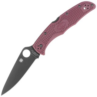 Nóż składany Spyderco Endura 4 Sprint Run Burgundy FRN, TiCN Micro-Melt PD#1 by Sal Glesser (C10BGBKP) Spyderco Inc.