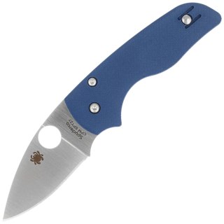 Nóż składany Spyderco Lil' Native Cobalt Blue G10, Satin CPM SPY27 by Eric Glesser (C230GPCBL) Spyderco Inc.