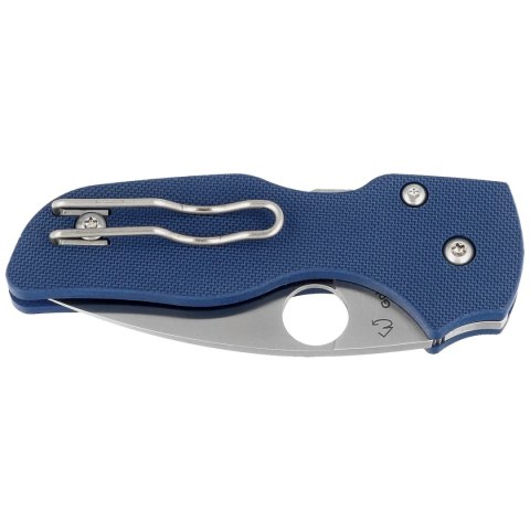 Nóż składany Spyderco Lil' Native Cobalt Blue G10, Satin CPM SPY27 by Eric Glesser (C230GPCBL) Spyderco Inc.