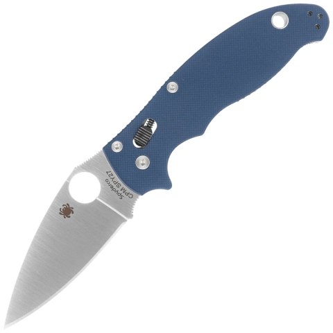 Nóż składany Spyderco Manix 2 Cobalt Blue G10, Satin CPM SPY27 by Eric Glesser (C101GPCBL2) Spyderco Inc.