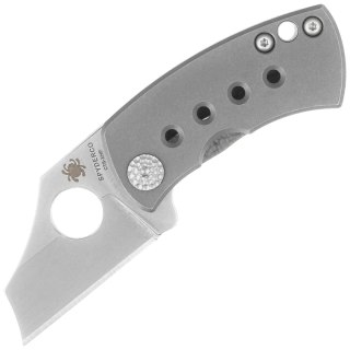 Nóż składany Spyderco McBee Gray Titanium, Stonewashed CTS XHP by Jonathan McNees (C236TIP) Spyderco Inc.