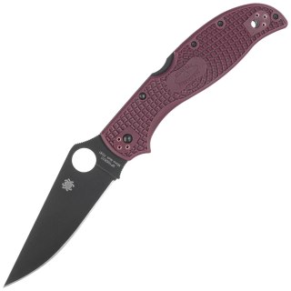 Nóż składany Spyderco Stretch 2 XL Sprint Run Burgundy FRN, TiCN Micro-Melt PD#1 by Sal Glesser (C258BGBKP) Spyderco Inc.