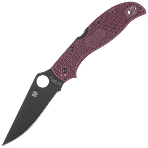 Nóż składany Spyderco Stretch 2 XL Sprint Run Burgundy FRN, TiCN Micro-Melt PD#1 by Sal Glesser (C258BGBKP) Spyderco Inc.