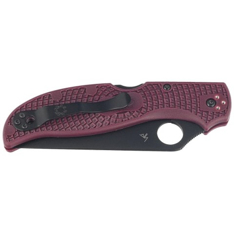 Nóż składany Spyderco Stretch 2 XL Sprint Run Burgundy FRN, TiCN Micro-Melt PD#1 by Sal Glesser (C258BGBKP) Spyderco Inc.