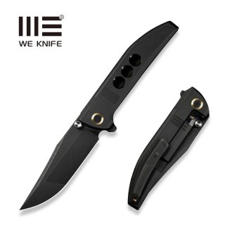 Nóż składany We Knife Ezinta Black Titanium, Black Stonewashed M390 (WE22041-1) WE Knife