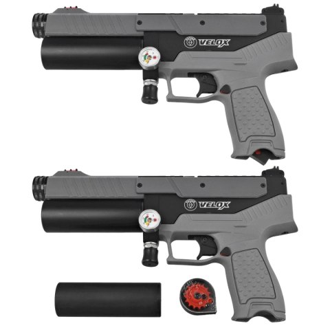Pistolet wiatrówka PCP Hatsan Velox Grey 4.5 mm Hatsan Arms