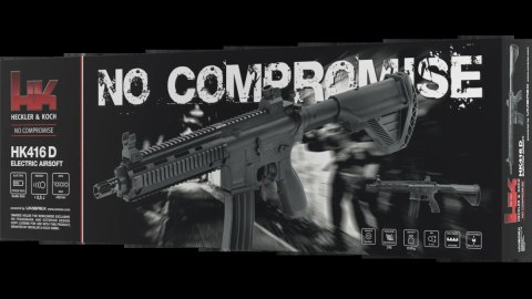Replika karabinek ASG H&K Heckler&Koch HK416D AEG 6 mm elektryczna (2.6497) Umarex