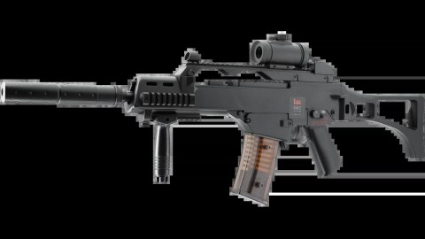 Replika karabinek ASG Heckler&Koch G36C metalowa lufa 6 mm (2.5621) Umarex