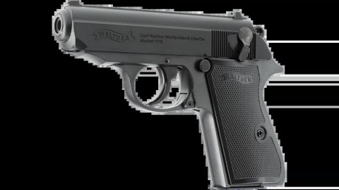 Replika pistolet ASG Walther PPK/S 6 mm sprężynowa (2.5007) Umarex