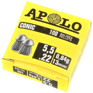 Śrut Apolo Conic 5.5 mm, 100 szt. 0.84g/13.0gr (20004) Apolo