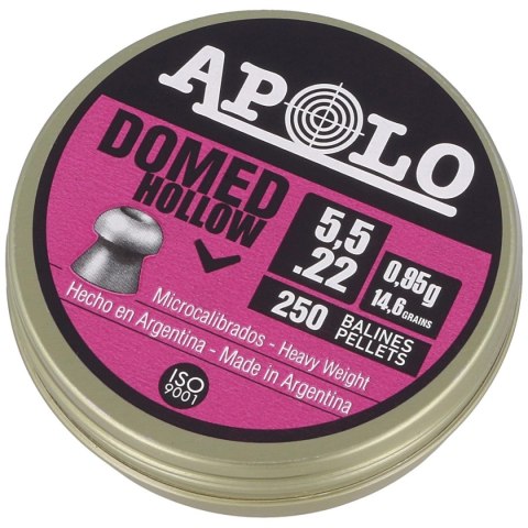 Śrut Apolo Domed Hollow 5.52 mm, 250 szt. 0.95g/14.6gr (19702-2) Apolo