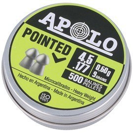Śrut Apolo Pointed 4.51 mm, 500 szt. 0.60g/9.0gr (19101-1) Apolo
