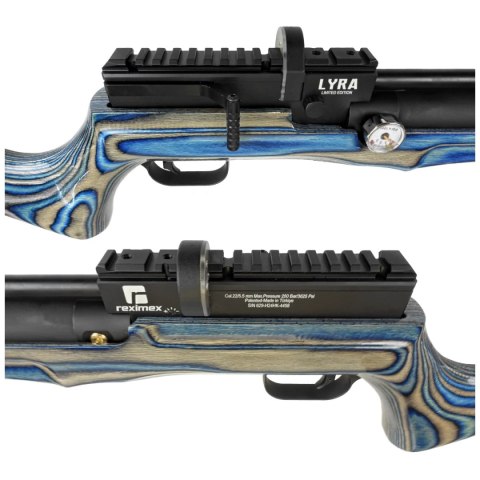 Wiatrówka PCP Reximex Lyra Blue Laminated 4.5 mm Reximex