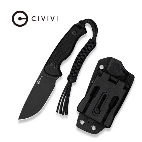 Nóż Civivi Timberbark Black G10, Black Stonewashed 14C28N (C23094-1) Civivi by WE Knife