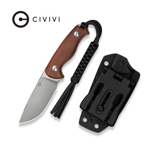 Nóż Civivi Timberbark Guibourtia Wood, Satin 14C28N (C23094-4) Civivi by WE Knife