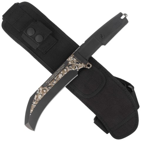 Nóż Extrema Ratio Corvo Last Call LE No 047/70 Black Forprene, Black MIL-C/Geotech Camo N690 (04.1000.0442/BLK/SE) Extrema Ratio