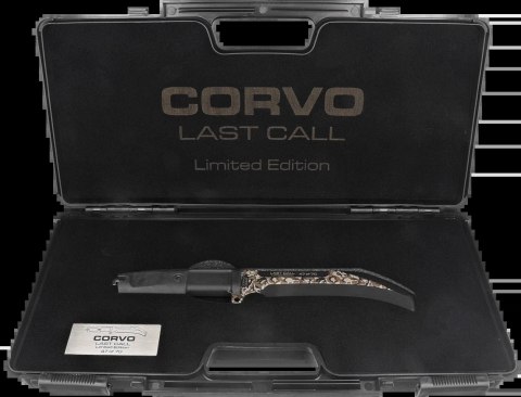 Nóż Extrema Ratio Corvo Last Call LE No 047/70 Black Forprene, Black MIL-C/Geotech Camo N690 (04.1000.0442/BLK/SE) Extrema Ratio