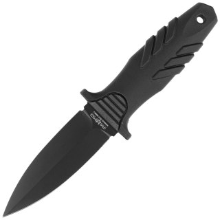 Nóż Fox FKMD Tactical Elementum Dagger S/E Black PP/TPE, Black Idroglider N690Co (FX-647) FOX