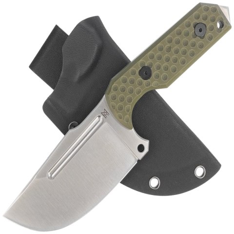 Nóż Midgards Messer Big Beowulf Olive G10, Satin 14C28N (MM005) Midgards-Messer GmbH