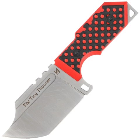 Nóż Midgards Messer The Tiny Thunrar Black/Red G10, Satin 14C28N by Ralph and Tina Zlobinsky (MM019) Midgards-Messer GmbH