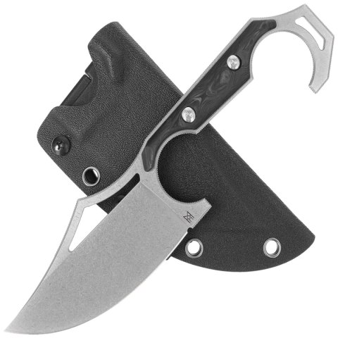 Nóż Midgards Messer The Valdis Carbon Fiber, Stonewashed 14C28N (MM004) Midgards-Messer GmbH