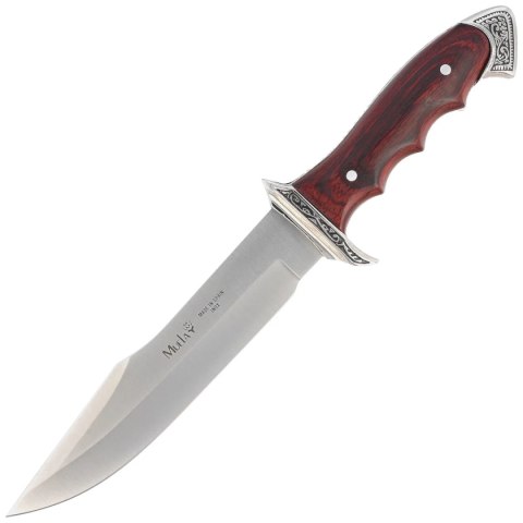 Noż Muela 21833 Red Pakka Wood, Satin X50CrMoV15 Muela