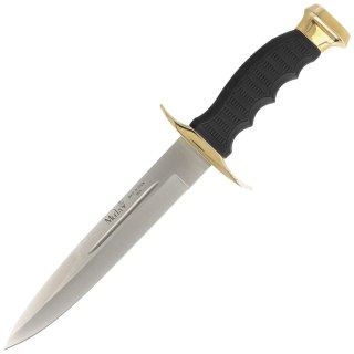 Nóż Muela 95-190 Black Rubber, Satin 420H Muela