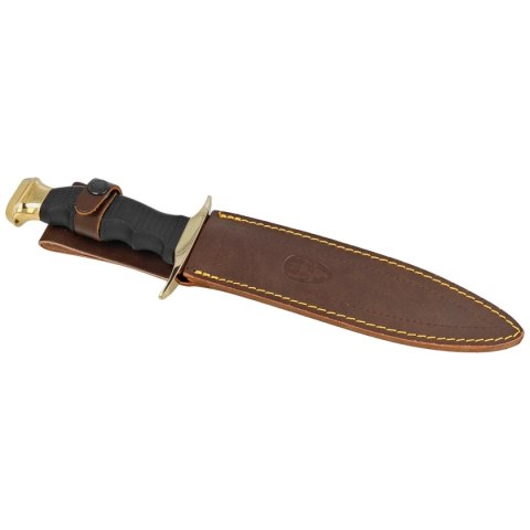 Nóż Muela 95-190 Black Rubber, Satin 420H Muela