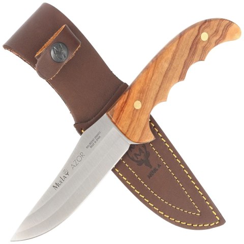 Nóż Muela Azor-13OL Olive Wood, Satin X50CrMoV15 Muela